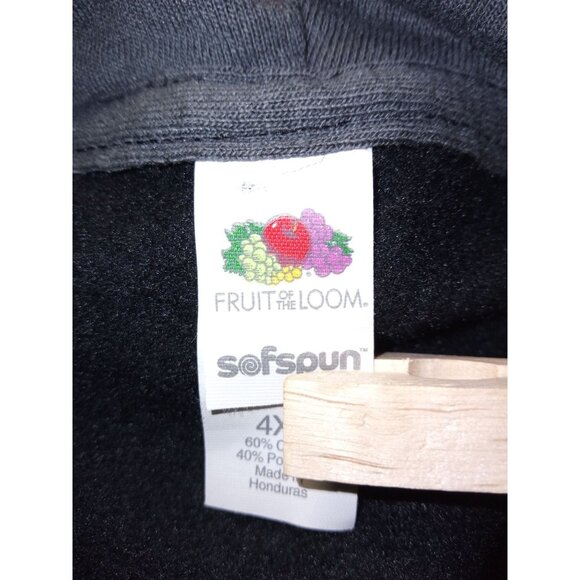 Unisex Custom Christmas Hoodie Black Green Size 4XL - Picture 5 of 6